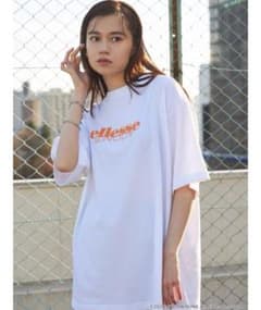 EMODA×ellesse WフェイスアートバルギーTシャツのサムネイル
