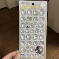 ナガノキャラクターズ ボンボンドロップシールのサムネイル