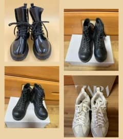 スニーカー。ブーツ。3足のサムネイル
