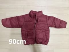 ベビー 子供服　アウター 90cm ボルドー/レッドのサムネイル