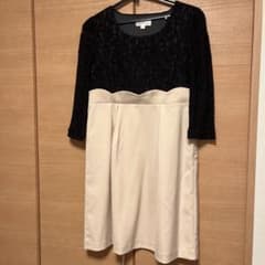 お宮参り　授乳ワンピースのサムネイル