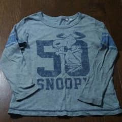 スヌーピー　長袖Tシャツ　120センチのサムネイル