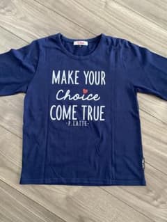 美品　ピンクラテ長袖Tシャツ　150㎝のサムネイル