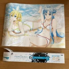 극장판 소드 아트 온라인 SAO 이치 반 쿠지 D상 오리지널 포스터