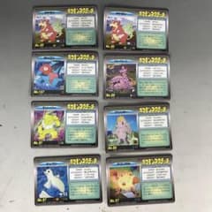 ポケモン　カードダス　スクラッチ　55枚 ポケモン スクラッチ カード 未削り 8枚 まとめて レア カードダス