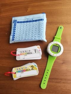 チャレンジ　 かけ算九九腕時計のサムネイル