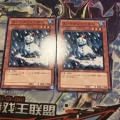 遊戯王 スノーマンイーター 2枚 ノーマル - メルカリ