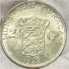 1905年オランダ 1グルデン 銀貨　ウィルヘルミナ女王　特年 1905年オランダ 1グルデン 銀貨 ウィルヘルミナ女王 特年 1905年