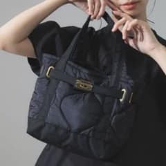 【美品】sita parantica TOTE-RP-S キルトトートバッグ　黒 美品】sita parantica TOTE-RP-S キルトトートバッグ 黒 - メルカリ