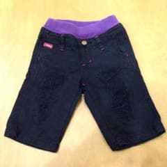 JUNK STORE 黒ハーフパンツ 100のサムネイル