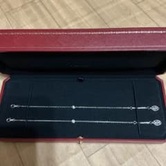 カルティエ　ダムール　ブレスレット　SM スモール　1Pダイヤ　ホワイトゴールド