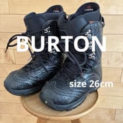 BURTON バートン スノーボードブーツ メンズ 26cm スノボ ブラック