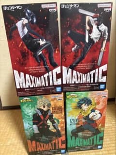 プライズ フィギュア まとめ売り 4点セット ヒロアカ チェンソーマンのサムネイル