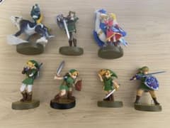 amiibo ゼルダの伝説 リンク ゼルダ ミドナ 7点セット amiibo ゼルダの伝説 リンク ゼルダ ミドナ 7点セット - メルカリ