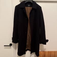 【最終値下げ】A.P.C. ウールツインステンカラーコート A.P.C ステンカラー ウールコート【レディース】 | snak