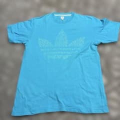 adidas トレフォイル ロゴ プリント Tシャツ ライトブルーのサムネイル