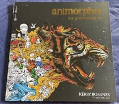 Animorphia 塗り絵ブック＆クレヨン２４色セット （ベトナム語訳）のサムネイル