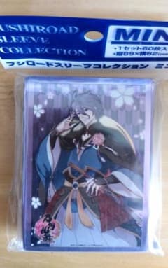 【未開封】歌仙兼定／刀剣乱舞　ブシロードスリーブコレクション ミニ 60枚入りのサムネイル