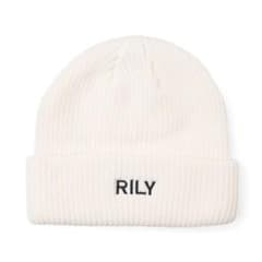 RILY ニット帽 白のサムネイル