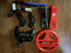 Nintendo Wii Peripheral Set: Controller and Handle