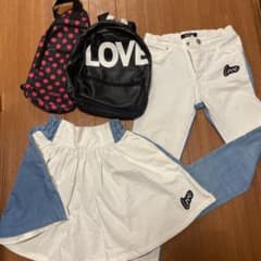 ジェニィラブ　JENNI love デニムパンツ デニムスカート セットのサムネイル
