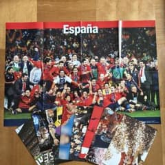 美品/当時物】海外サッカー ポスター 集合写真 優勝ポスター 10枚