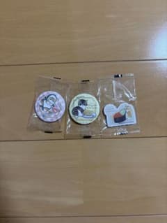 mofusand くら寿司 オリジナル缶バッジ マグネット 3種セットのサムネイル