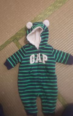 GAP カバーオール 60 くま耳 お値下げしました♪のサムネイル
