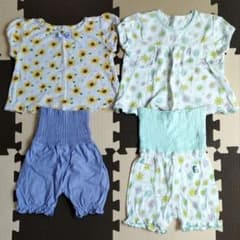 パジャマ 半袖 80センチ 女の子 バースデイ 西松屋のサムネイル