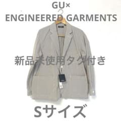 GU×ENGINEEREDGARMENTSコードレーンジャケットライトグレーS - メルカリ