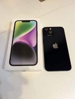 訳あり特価 動作〇 iPhone 14 256GB SIMフリー 箱付 ネット〇のサムネイル