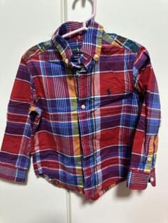 Ralph Lauren チェック柄シャツ 3Tのサムネイル