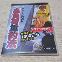 中古◎ワカサギ◎ DVD『高負荷重釣法』本山博之 平久江洋和◎わかさぎ◎公魚工房のサムネイル
