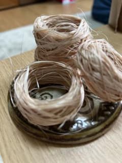 天然素材　芭蕉の糸　繊維のサムネイル