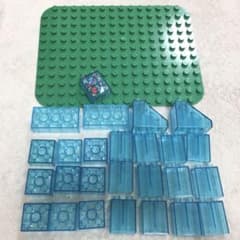デュプロ　透明　クリア26ピース＋基礎版（小）のサムネイル