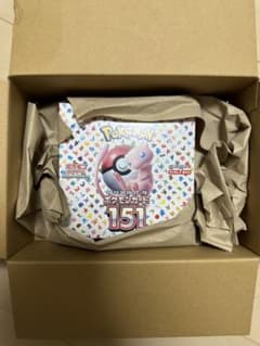 ポケカ　151 シュリンク付き　ボックスのサムネイル