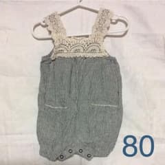 でいじー様専用［未使用］ロンパース サロペット 80のサムネイル