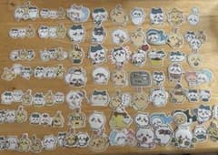 ラスト！新品　ちいかわ ハチワレ うさぎ ステッカー シール　大量　63枚　②のサムネイル