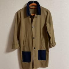 ステンカラーコート　古着　切り替え　beams HARE wegoのサムネイル