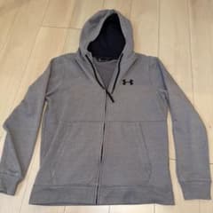 Under Armour ColdGear パーカー グレー LGのサムネイル