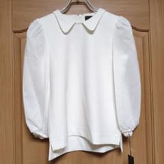 マドーレ　七分袖　パフスリーブ　トップス　スーツ　インナーブラウス