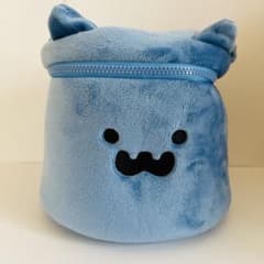 【タグなし】お文具といっしょ ぬいぐるみバニティポーチ Part2(猫さん)