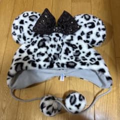東京ディズニーリゾート ヒョウ柄耳付き帽子のサムネイル