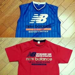 new balanceのタンクトップと半袖のセットです。のサムネイル