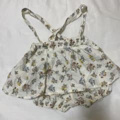 バースデイ　花柄サロペットのサムネイル
