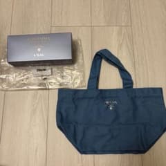 PRADA ノベルティ トートバッグ ブルーのサムネイル