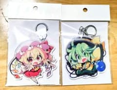 東方Project フランドール 古明地こいし　アクリルキーホルダー アクキーのサムネイル