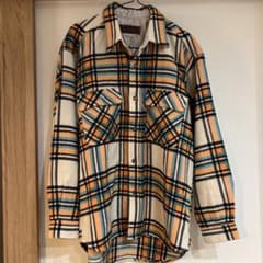 MAYCLUB チェック柄ネルシャツ Lサイズのサムネイル