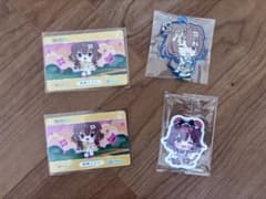 ホロライブ 戌神ころね カード アクリルキーホルダー シール4点セットのサムネイル