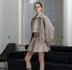 THETOE】Olympia Denim Skirt サイズS - メルカリ